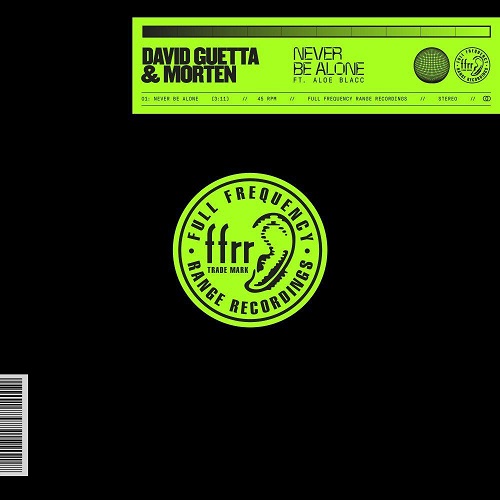 دانلود آهنگ جدید David Guetta و Aloe Blacc و MORTEN بنام Never Be Alone